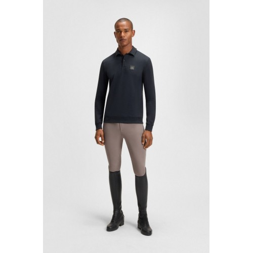 BOSS Equestrian SS26 Men's Polo Sweatshirt Luis