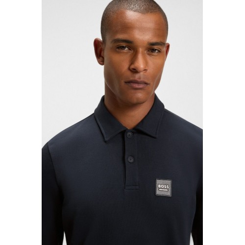 BOSS Equestrian SS26 Men's Polo Sweatshirt Luis