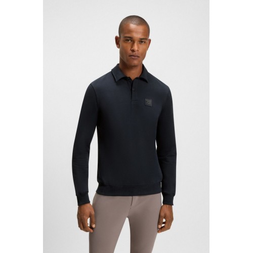 BOSS Equestrian SS26 Men's Polo Sweatshirt Luis