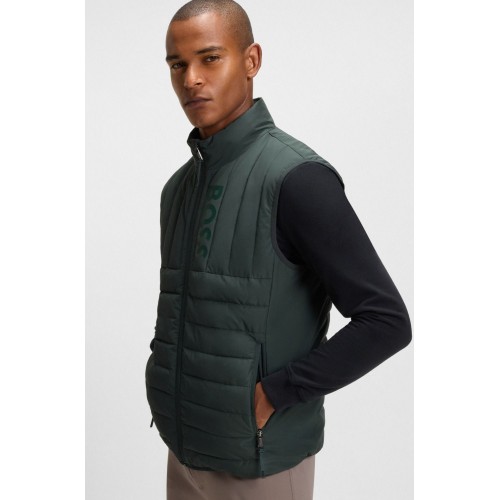 BOSS Equestrian SS26 Men's Lightweight Puffer Bodywarmer Ruben