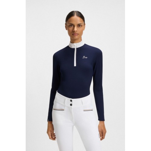 BOSS Equestrian SS26 Competition Shirt Minou Texture