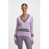 BOSS Equestrian SS26 Paula Cable-Knit Jumper