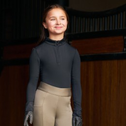 Imperial Riding SS26 детский топ IRHJamy из сетки