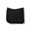 Equestrian Stockholm Modern Classic Black Dressage Saddle Pad