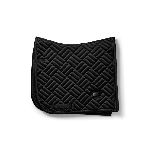 Equestrian Stockholm Modern Classic Black Dressage Saddle Pad