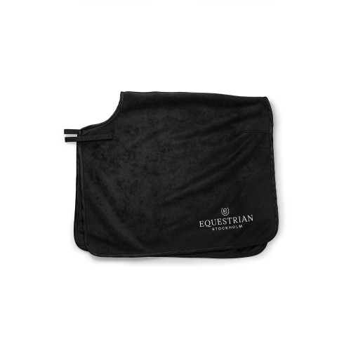 Equestrian Stockholm Heavy Fleece Quarter Rug Black