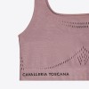 Cavalleria Toscana FW25 CT Tech Knit Crop Top Women's Sports Bra