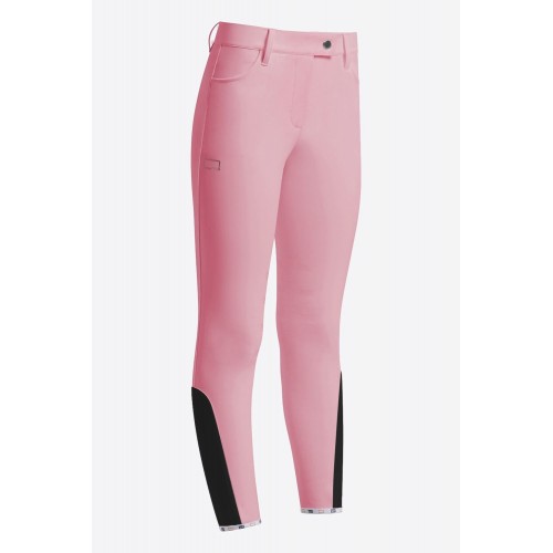 Rider's Gene FW26 RG Logo Strass Knee Grip Breeches Girls