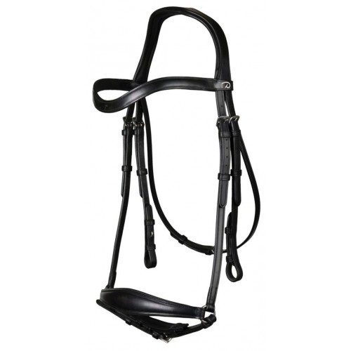 Dyon Snaffle Bridle with Drop Noseband