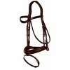 Dyon snaffle bridle matte noseband medium