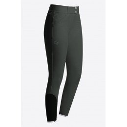 Rider's Gene FW26 RG High Waist Strass бриджи с коленной леей женский