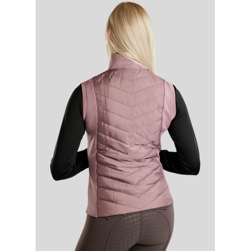 Montar FW25 MoEmilia Hybrid Bodywarmer with Mixed Grey-Toned Crystals