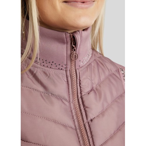 Montar FW25 MoEmilia Hybrid Bodywarmer with Mixed Grey-Toned Crystals