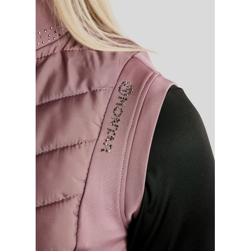 Montar FW25 MoEmilia Hybrid Bodywarmer with Mixed Grey-Toned Crystals