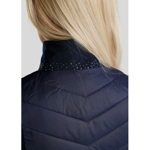 Montar FW25 MoEmilia Hybrid Bodywarmer with Mixed Grey-Toned Crystals
