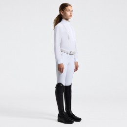 Cavalleria Toscana SS26 для девочек L/S джерси турнирная рубашка с Bib
