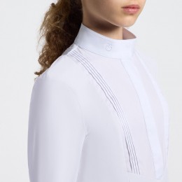 Cavalleria Toscana SS26 для девочек L/S джерси турнирная рубашка с Bib