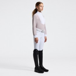 Cavalleria Toscana SS26 для девочек L/S джерси турнирная рубашка с Bib