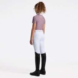 Cavalleria Toscana FW25 CT S/S джерси w/ Embroidery логотип для девочек турнирная рубашка