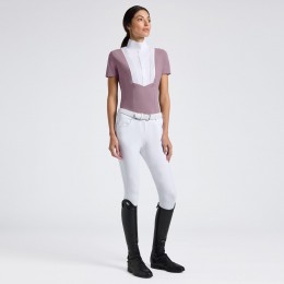 Cavalleria Toscana FW25 American укороченный-рукав женская рубашка
