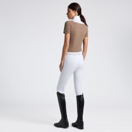 Cavalleria Toscana FW25 American укороченный-рукав женская рубашка