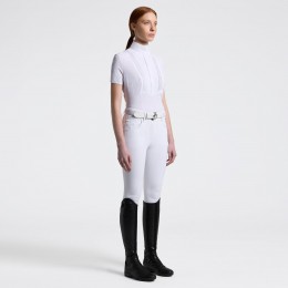 Cavalleria Toscana SS26 American S/S женский турнирная рубашка