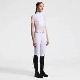 Cavalleria Toscana SS26 American S/S женский турнирная рубашка