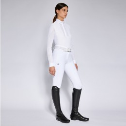 Cavalleria Toscana SS'24 CT Perforated джерси L/S турнирная рубашка Woman