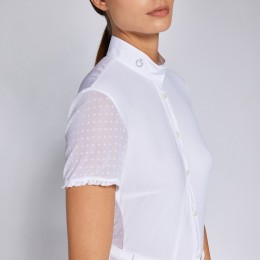 Cavalleria Toscana SS'24 CT джерси Polka Dot S/S женский турнирная рубашка