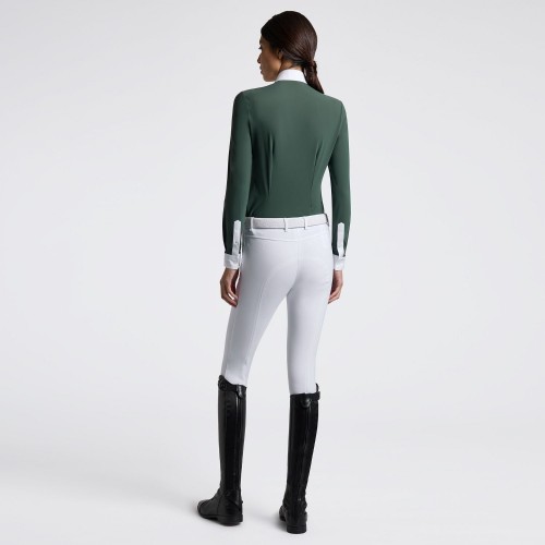 Cavalleria Toscana FW25 CT L/S Pleated Insert Women's Competition Shirt