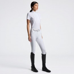 Cavalleria Toscana FW25 CT S/S Heat-Sealed Bib женский турнирная рубашка