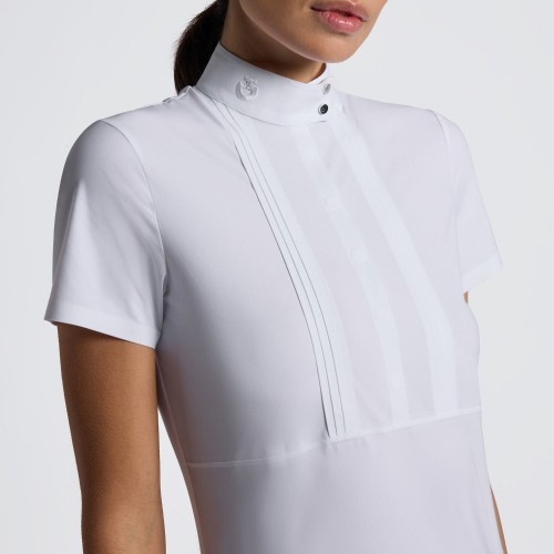 Cavalleria Toscana FW25 CT S/S Heat-Sealed Bib Women's Competition Shirt