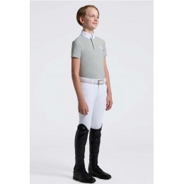 Cavalleria Toscana SS26 CT укороченный-рукав джерси Embroidered Script логотип турнирный рубашка
