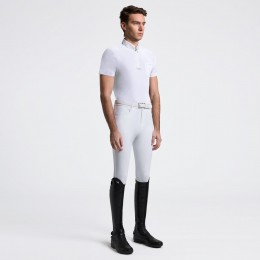 Cavalleria Toscana FW25 CT мужской укороченный-рукав джерси турнирная рубашка с Pocket