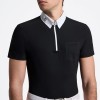 Cavalleria Toscana FW25 CT Men's Short-Sleeve Jersey Competition Shirt with Pocket