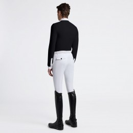 Cavalleria Toscana FW25 CT L/S тёплый джерси мужской турнирная рубашка