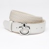 Cavalleria Toscana FW26 Women's Elastic Belt with CT Clasp