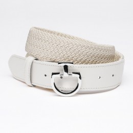 Cavalleria Toscana FW26 женский эластичный ремень с CT Clasp