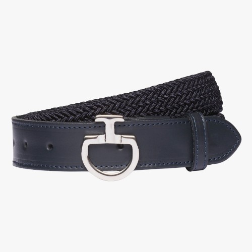 Cavalleria Toscana Elastic Belt with CT Clasp - Women's Belt