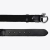 Cavalleria Toscana Elastic Belt with CT Clasp - Women's Belt
