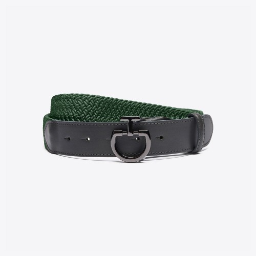 Cavalleria Toscana FW25 Men's Elastic Belt with CT Clasp