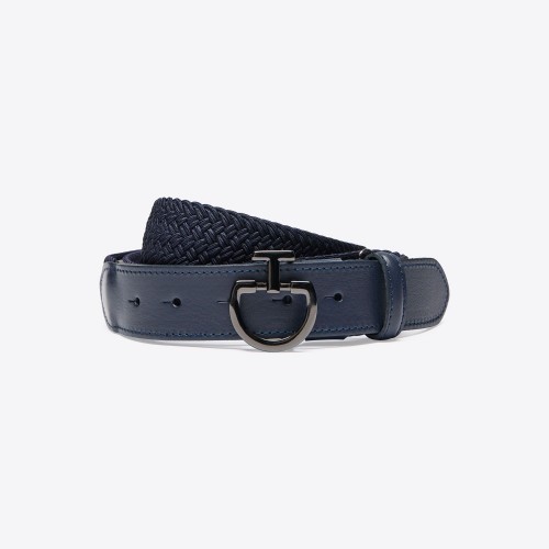 Cavalleria Toscana FW'24 Men's Elastic Belt with CT Clasp
