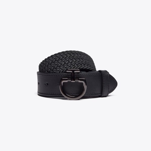 Cavalleria Toscana FW'24 Men's Elastic Belt with CT Clasp