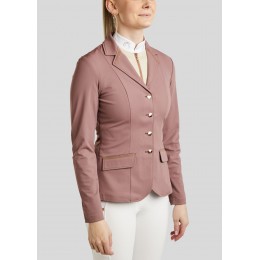 Montar FW25 MOGlenda турнирный фрак розовым золотом caviar tape и crystal