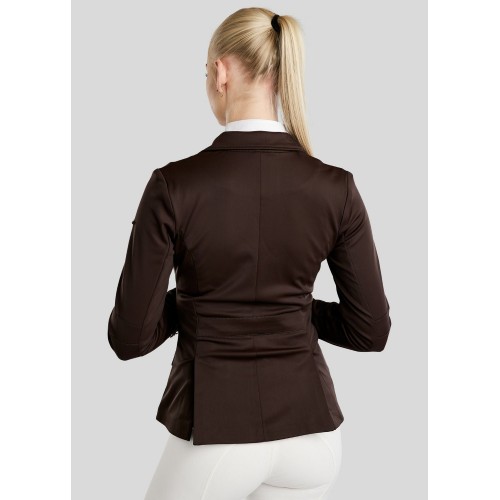 Montar FW25 MOGlenda competition jacket Rosegold caviar tape and crystal