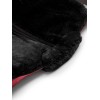 Equestrian Stockholm FW25 Holiday Jump Saddle Pad Vegan Fur Crystal Bordeaux