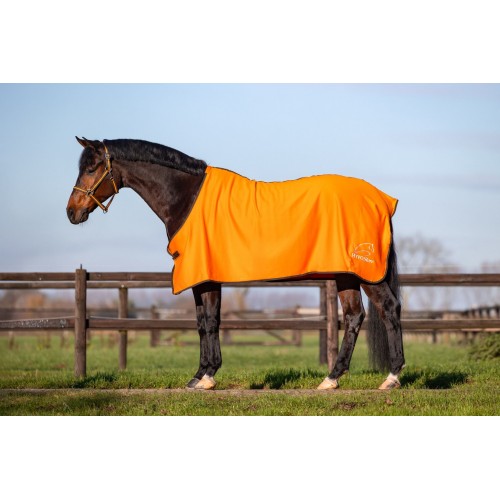 HypoStore Fleece Rug Logo Orange
