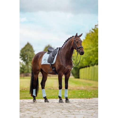 Equestrian Stockholm Ice Blue Dressage Saddle Pad