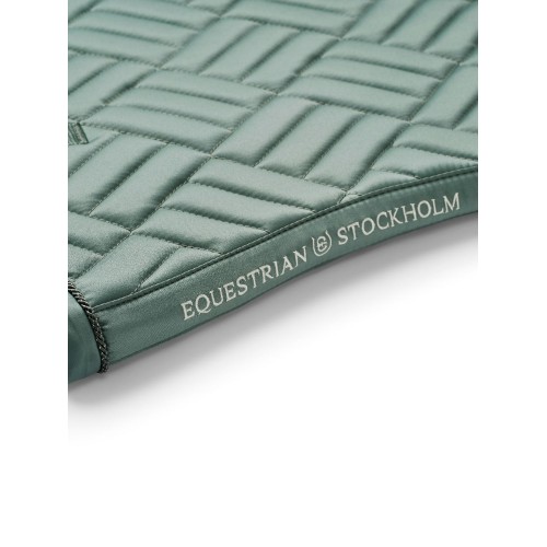 Equestrian Stockholm SS25 Mint Green Modern Dressage Saddle Pad