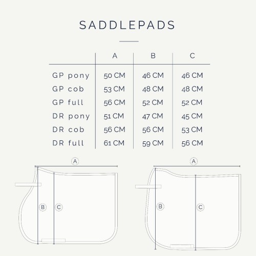 HV Polo SS26 Saddle Pad HVPPilar Print Dressage